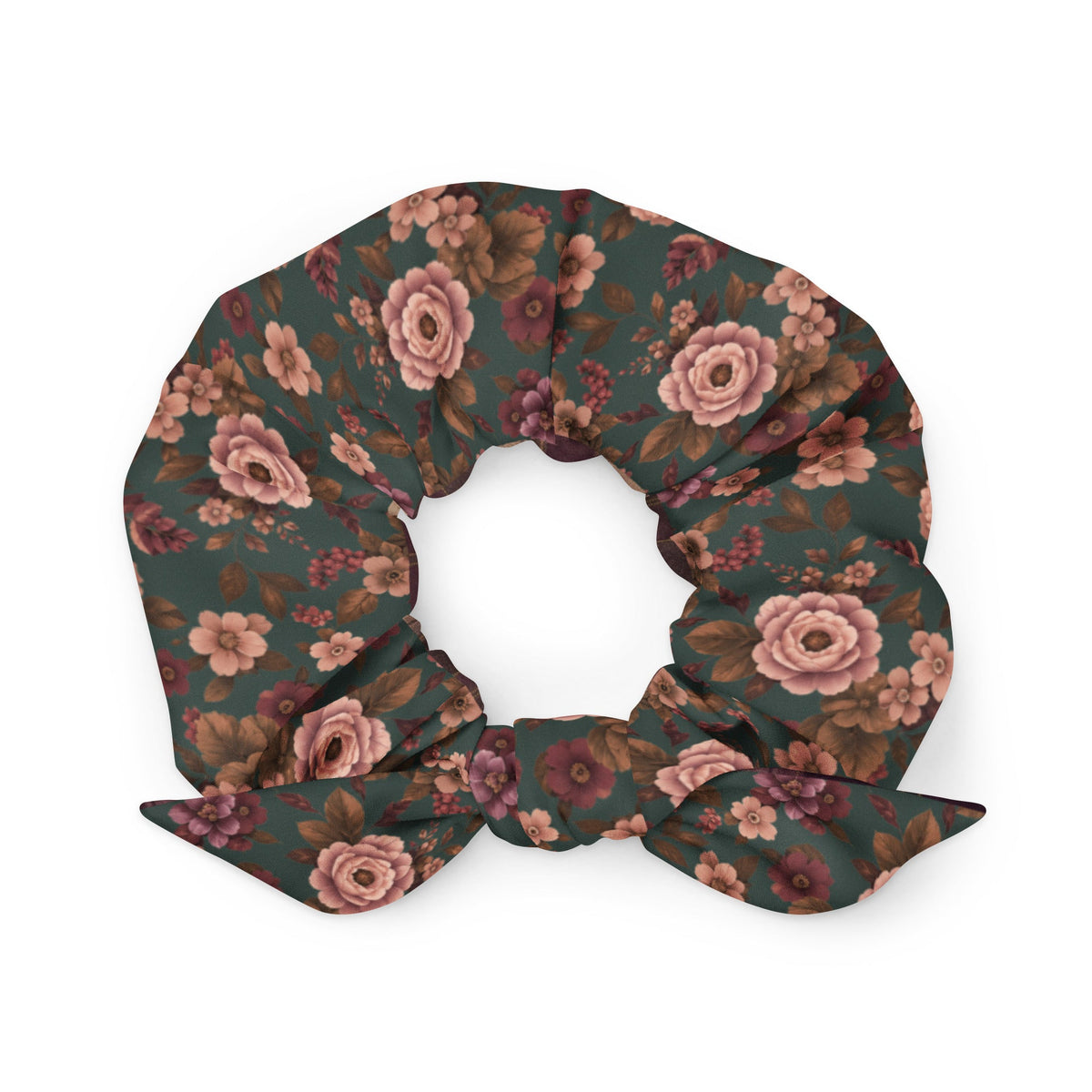 Falling For You floral scrunchie from The Art of Becoming accessories collection
