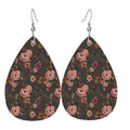Falling For You floral teardrop earrings, product view