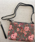 Falling For You floral convertible crossbody bag